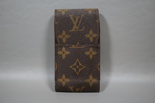 Louis Vuitton Monogram Brown Tobacco M63024 Cigarette Case