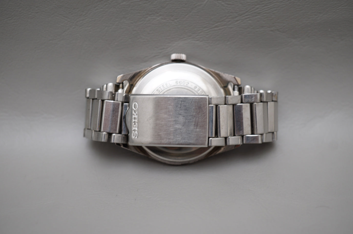 Vintage 1968 Seiko Sportsman 6602-9982 Horseshoe Handwound Mechanical Watch