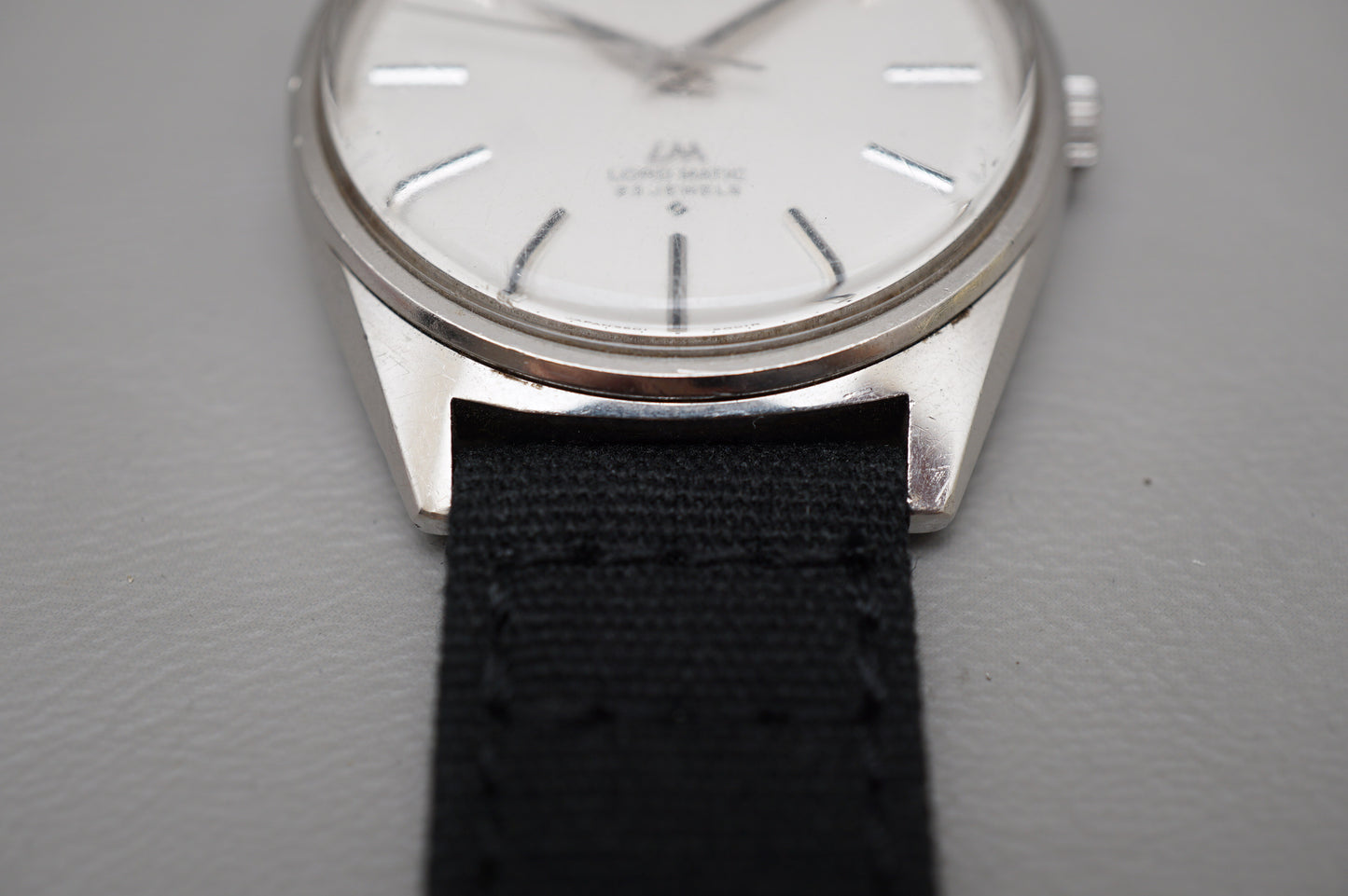 Vintage 1974 Seiko Lord Matic 5601-9000 Horseshoe Back No Date Automatic Watch