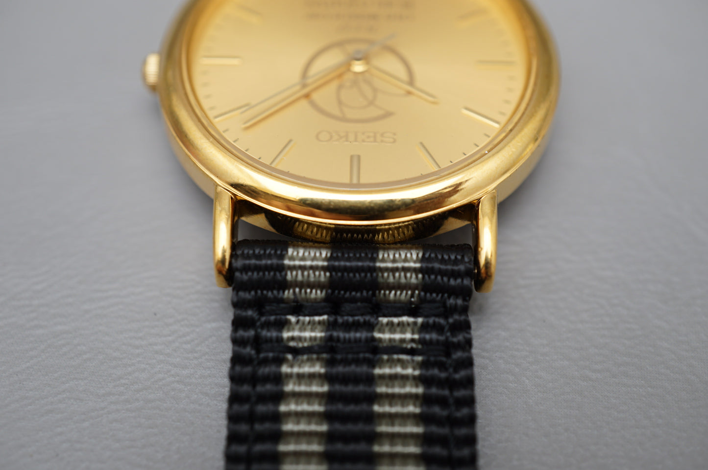 Vintage Seiko 7N01-0AA0 Gold Tone 2002 FIFA World Cup Korea Japan Quartz Watch