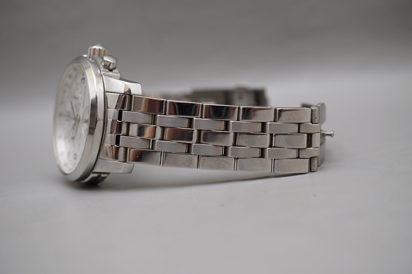 Tissot PRC 200 T461 White Silver Dial Quartz Chronograph Watch Swiss Made