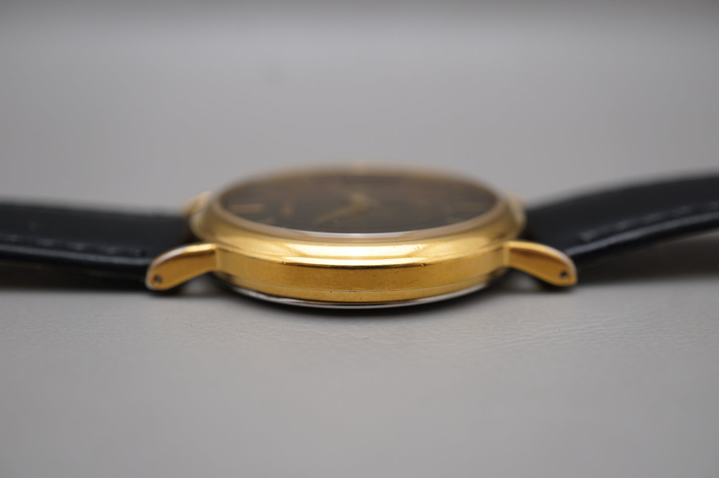 Vintage Seiko 7N21-8A00 Black Gold Tone 1998 Nagano Olympics Quartz Watch