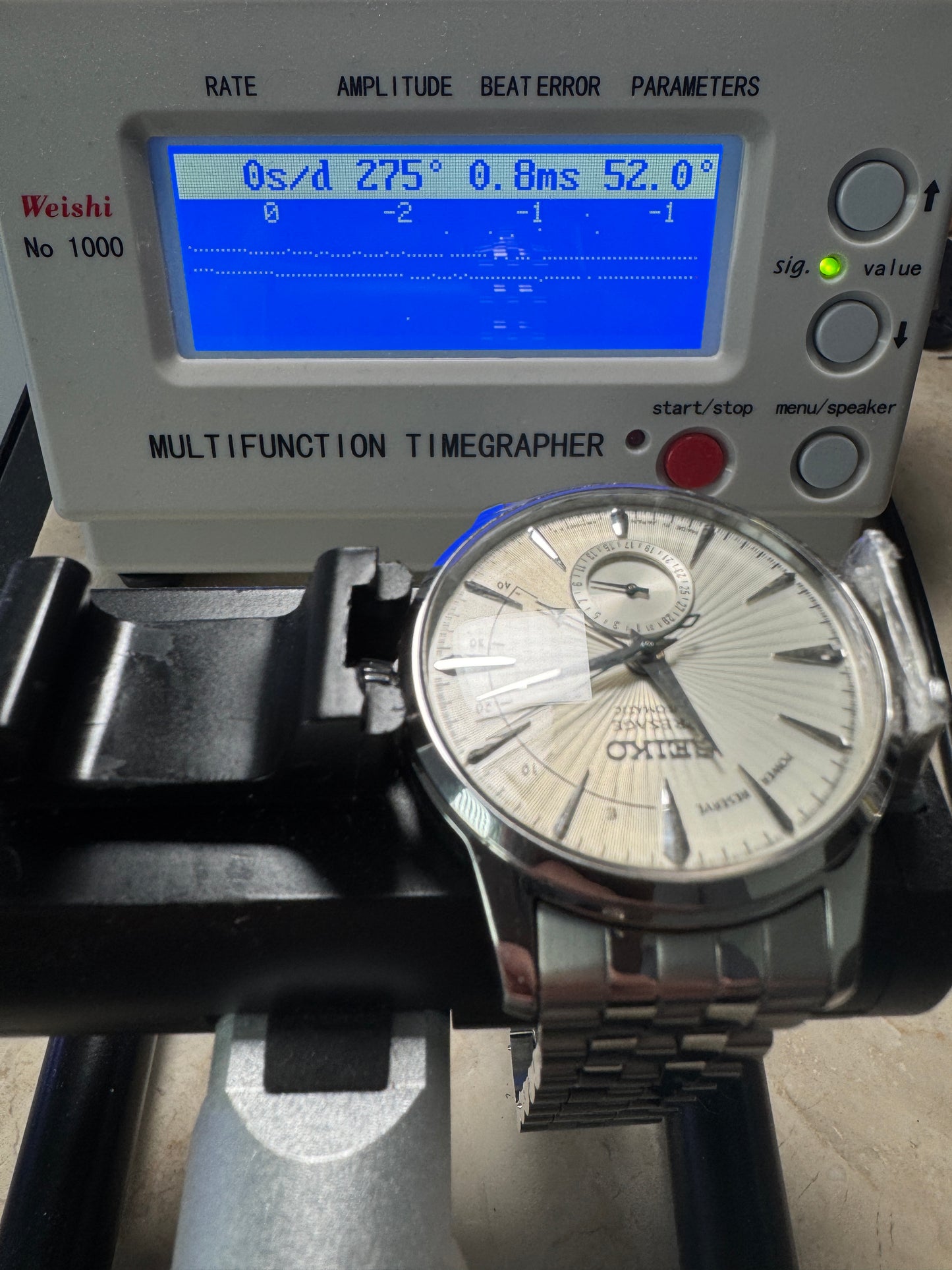 Seiko Presage SARY129 4R57 Cocktail Time Power Reserve Automatic Watch