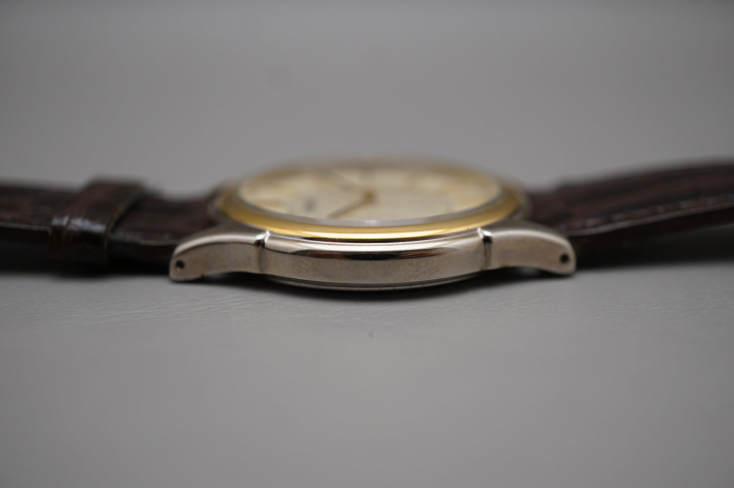 Seiko Spirit SBTB006 7N01 Two Tone Textured Dial JDM Quartz Watch