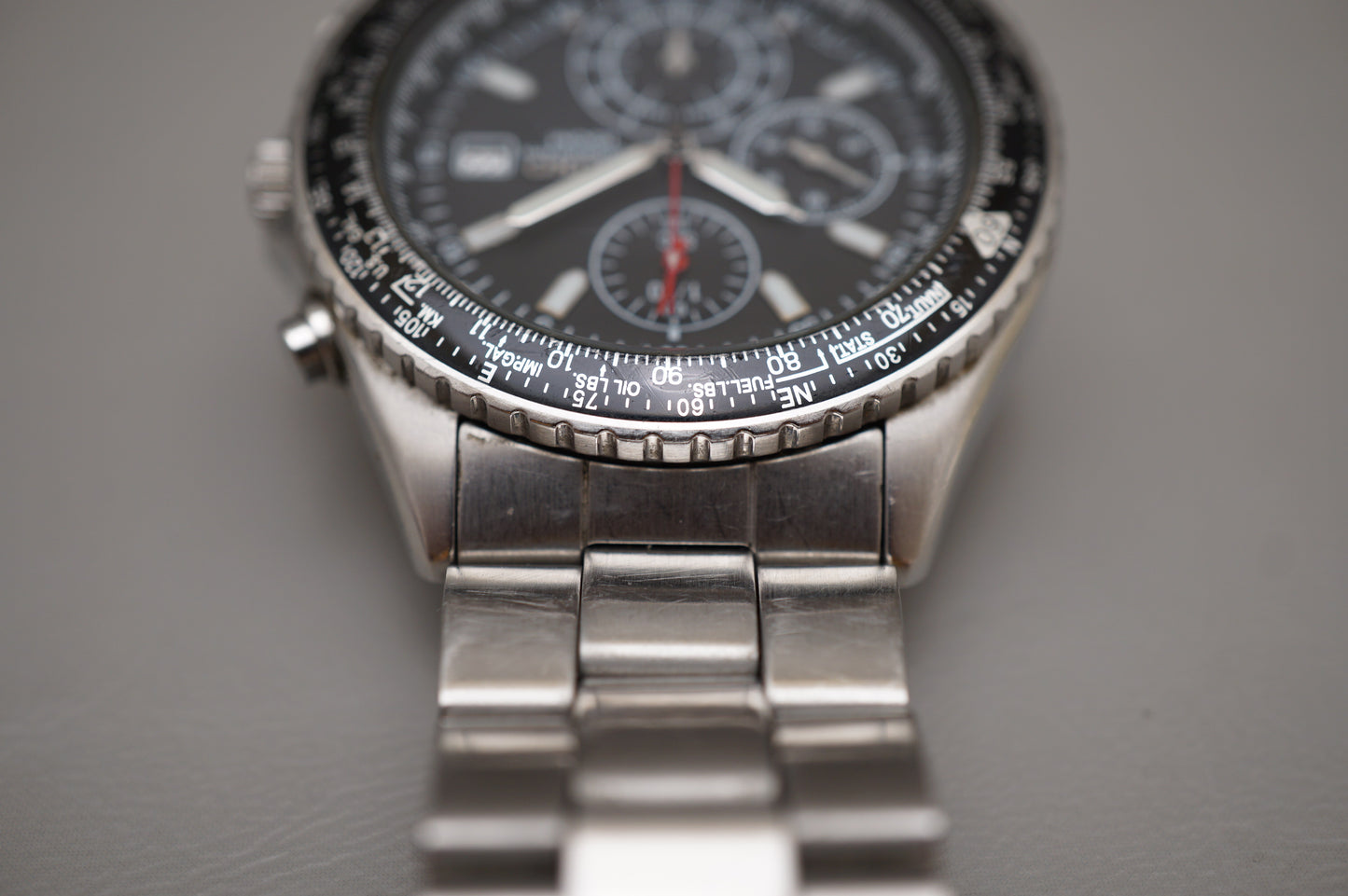 Seiko SND253 7T92 Flightmaster Pilot Chronograph Quartz Watch