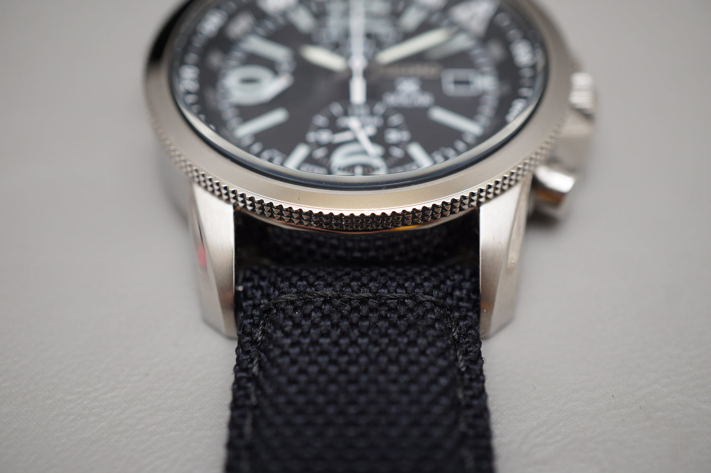 Seiko Prospex SBDL031 V172 Military Alarm Chronograph Solar Quartz Watch