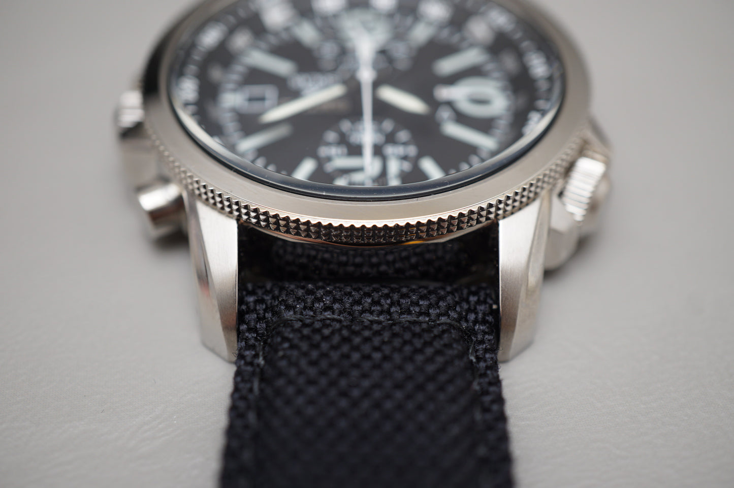 Seiko Prospex SBDL031 V172 Military Alarm Chronograph Solar Quartz Watch
