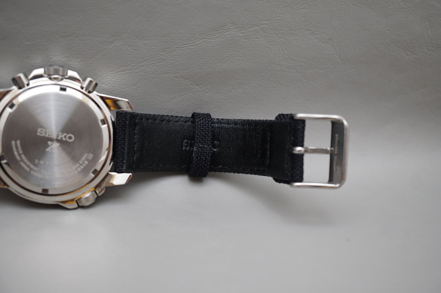 Seiko Prospex SBDL031 V172 Military Alarm Chronograph Solar Quartz Watch
