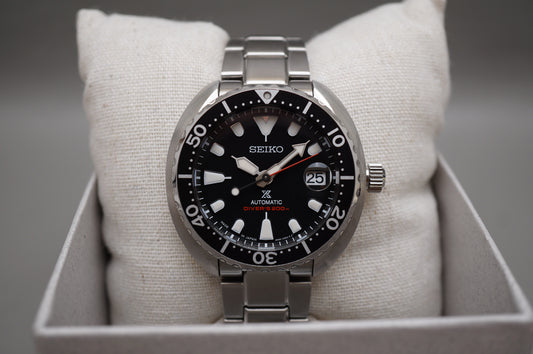 Seiko Prospex SBDY085 4R35 Black Dial Mini Turtle Divers 200M Automatic Watch