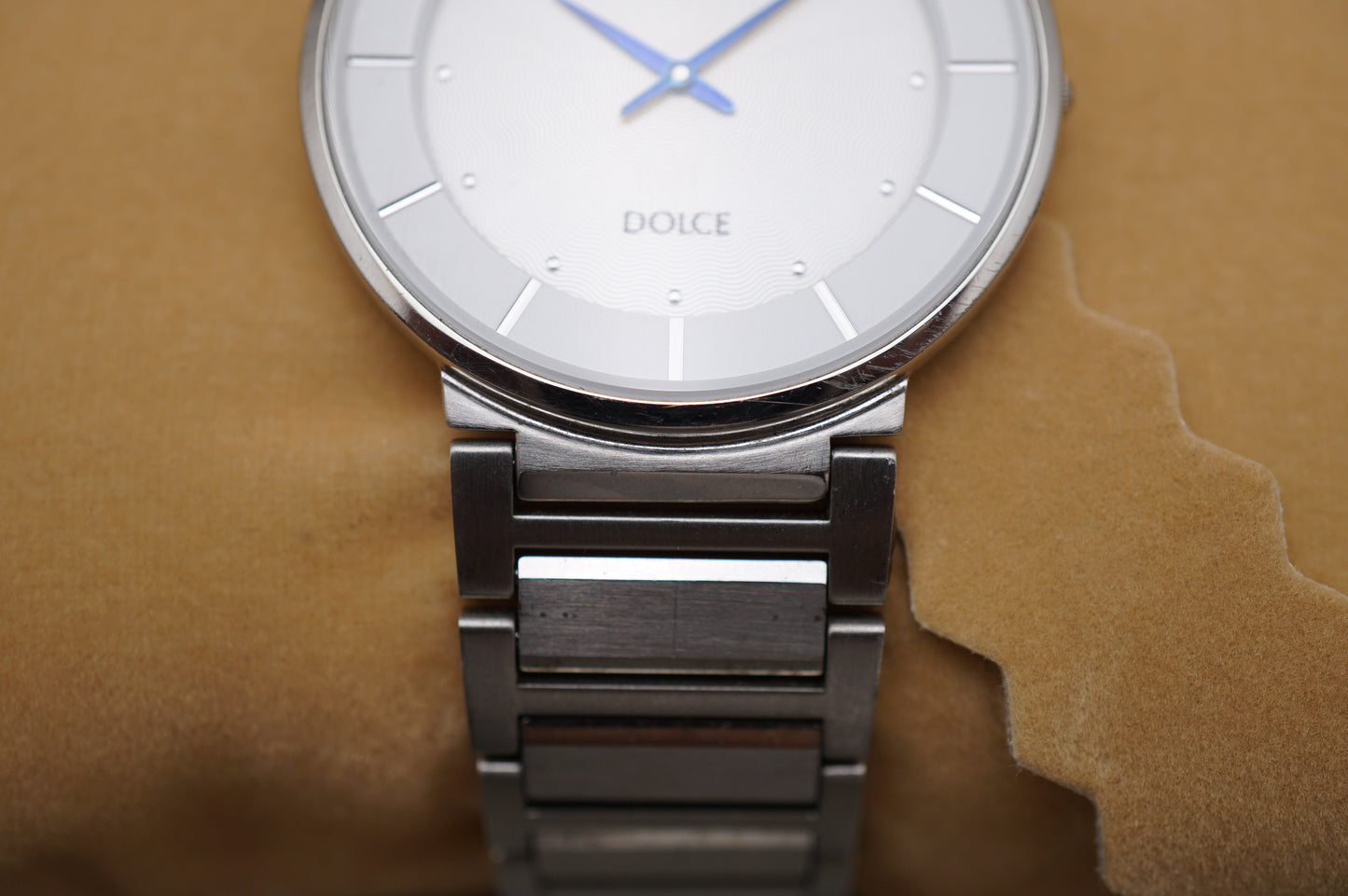 Seiko Dolce SACK015 4J40 White Sunburst Dial JDM Sapphire Quartz Watch