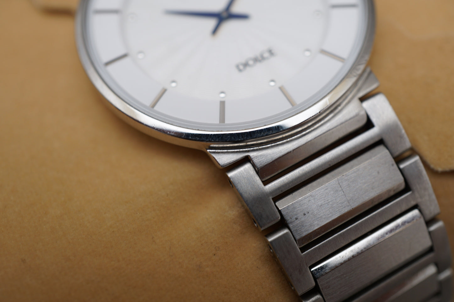 Seiko Dolce SACK015 4J40 White Sunburst Dial JDM Sapphire Quartz Watch