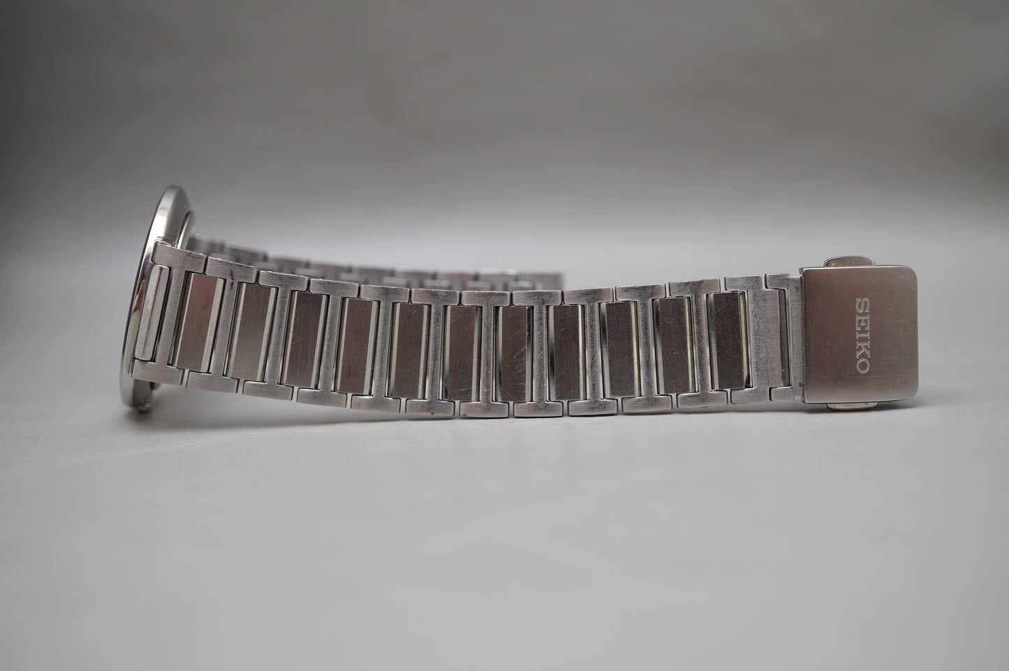 Seiko Dolce SACK015 4J40 White Sunburst Dial JDM Sapphire Quartz Watch