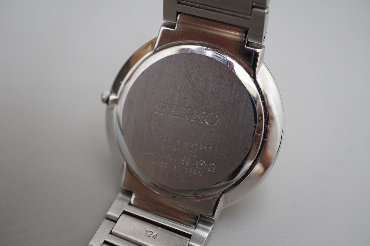 Seiko Dolce SACK015 4J40 White Sunburst Dial JDM Sapphire Quartz Watch