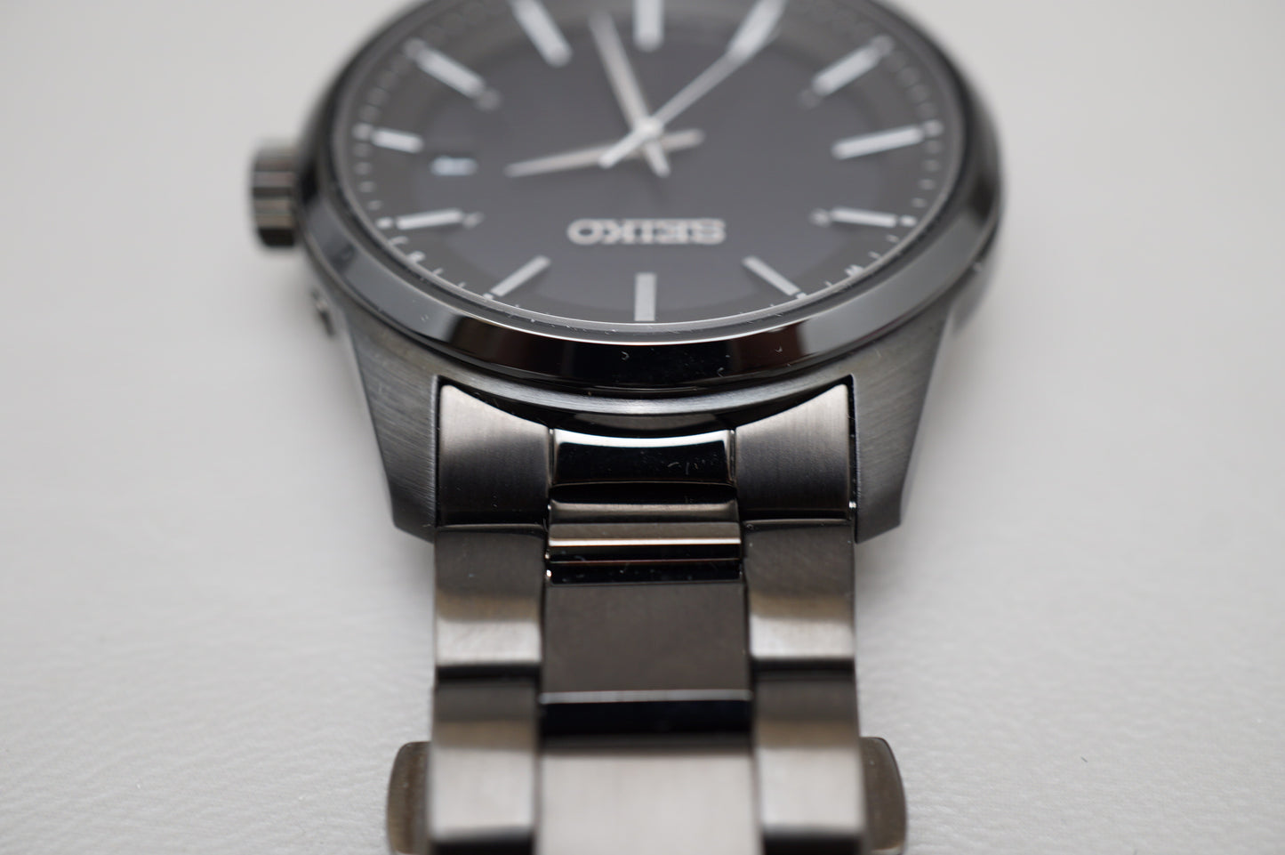 Seiko Selection SBTM257 7B24 Black Tone Radio Wave JDM Solar Quartz Watch