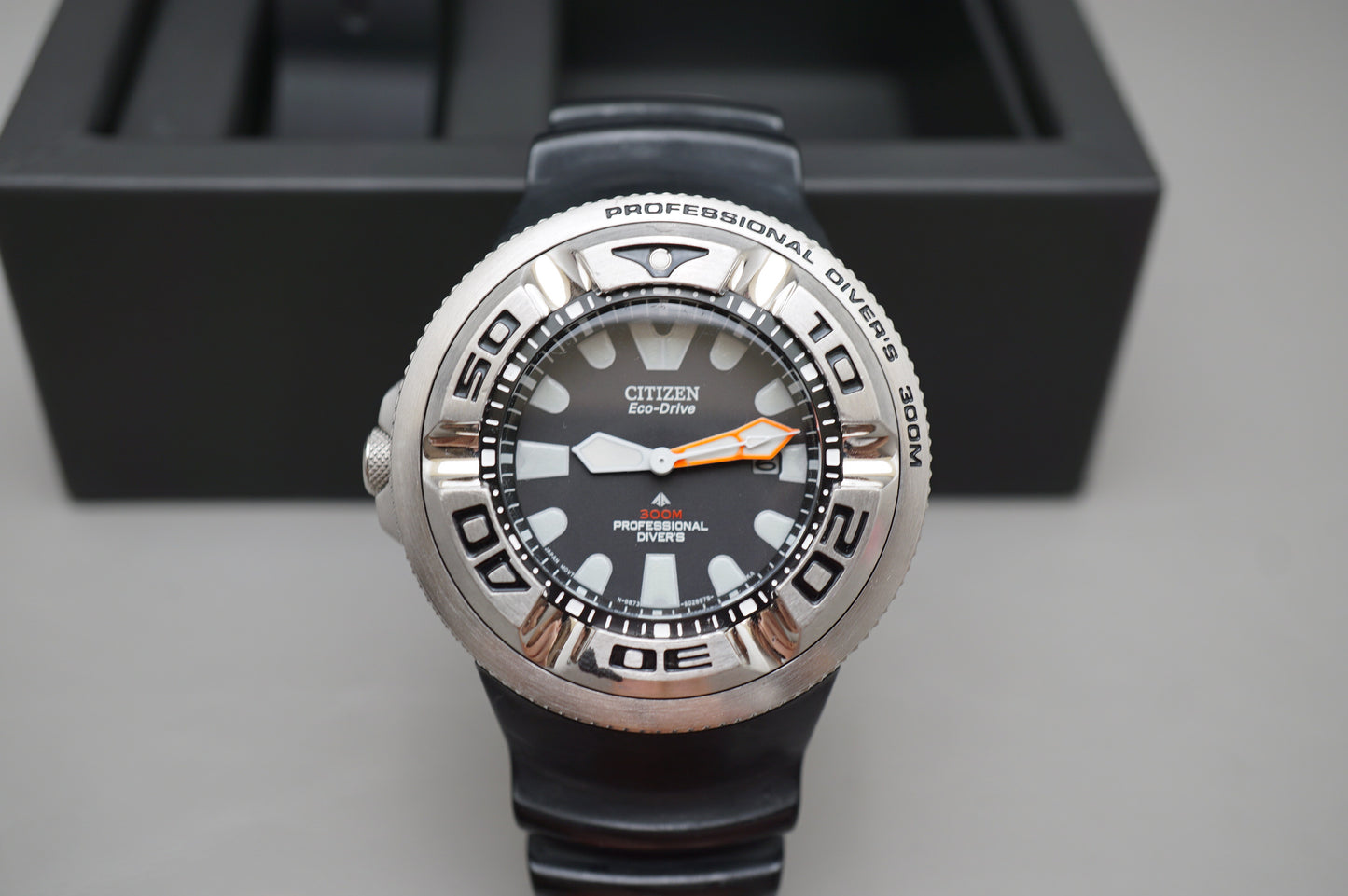Citizen Promaster BJ8050-08E Ecozilla Eco-Drive Divers Solar Quartz Watch Lefty