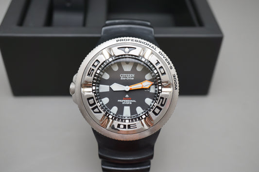 Citizen Promaster BJ8050-08E Ecozilla Eco-Drive Divers Solar Quartz Watch Lefty