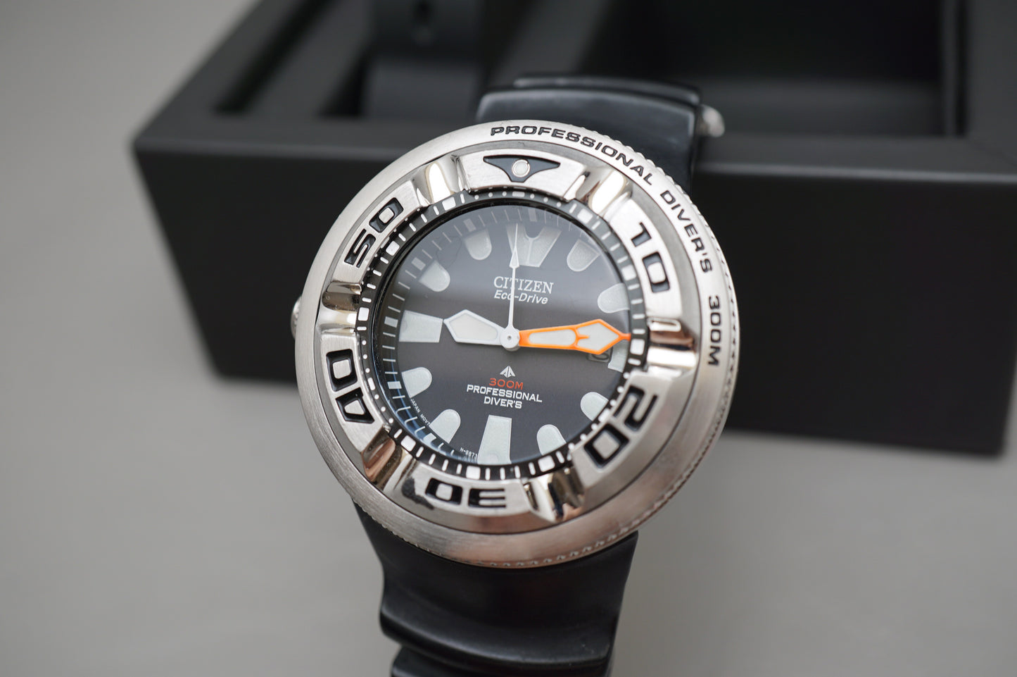 Citizen Promaster BJ8050-08E Ecozilla Eco-Drive Divers Solar Quartz Watch Lefty