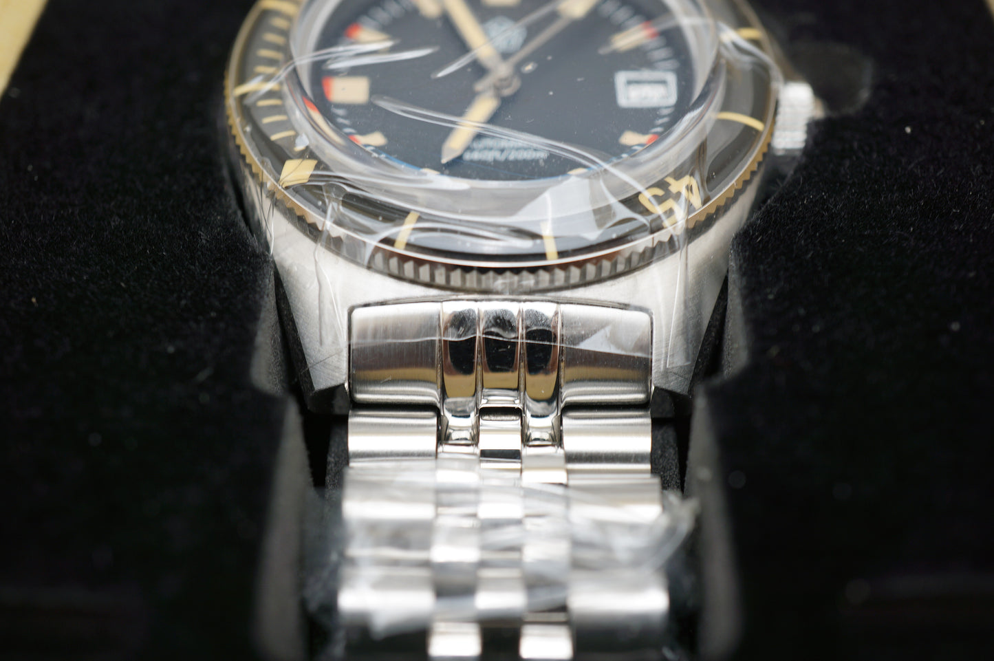 New Famul 40MM Sapphire Evo Edition NH35 Black Dial Automatic 200m Dive Watch