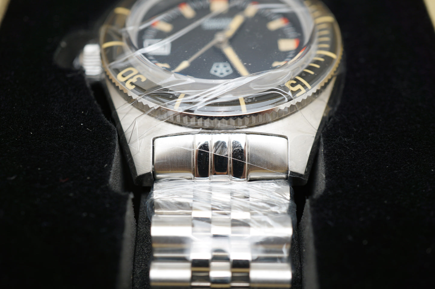 New Famul 40MM Sapphire Evo Edition NH35 Black Dial Automatic 200m Dive Watch