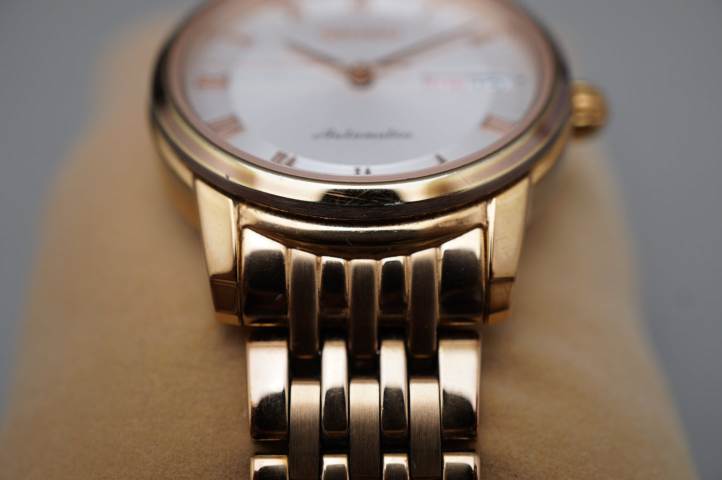 Seiko Presage SRRY016 4R36 Rose Gold Tone 34mm JDM Automatic Watch