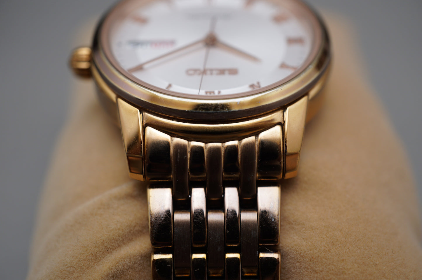 Seiko Presage SRRY016 4R36 Rose Gold Tone 34mm JDM Automatic Watch