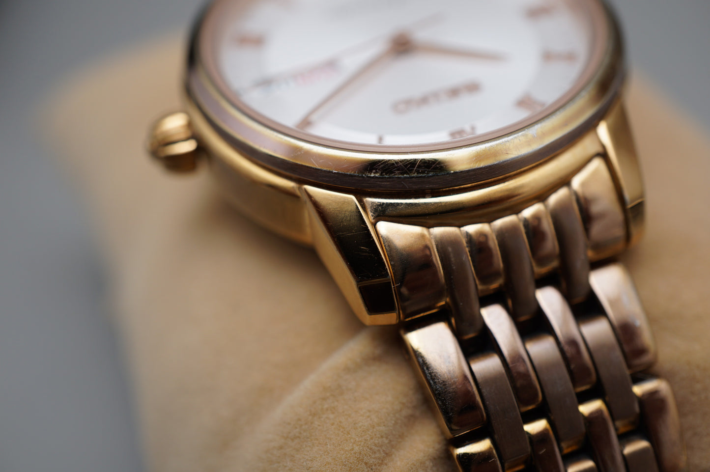 Seiko Presage SRRY016 4R36 Rose Gold Tone 34mm JDM Automatic Watch