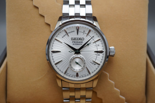 Seiko Presage SARY129 4R57 Cocktail Time Power Reserve Automatic Watch