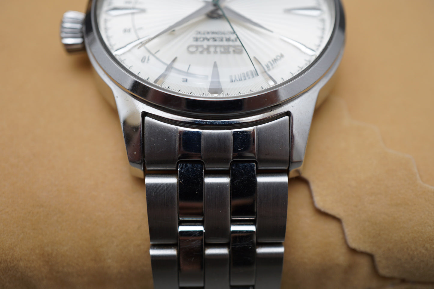 Seiko Presage SARY129 4R57 Cocktail Time Power Reserve Automatic Watch