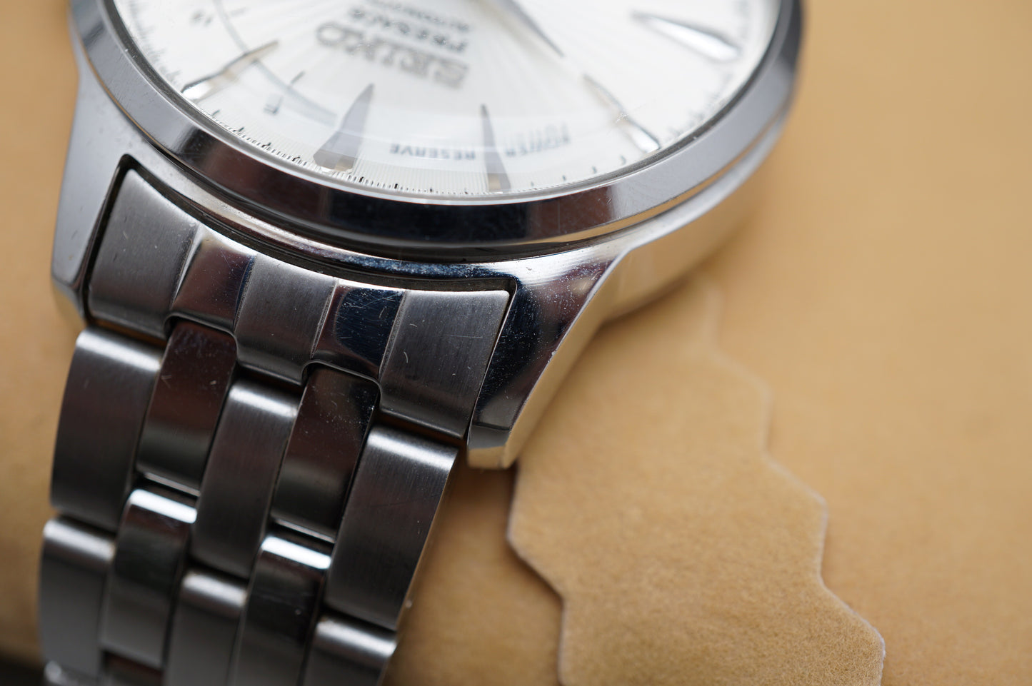 Seiko Presage SARY129 4R57 Cocktail Time Power Reserve Automatic Watch