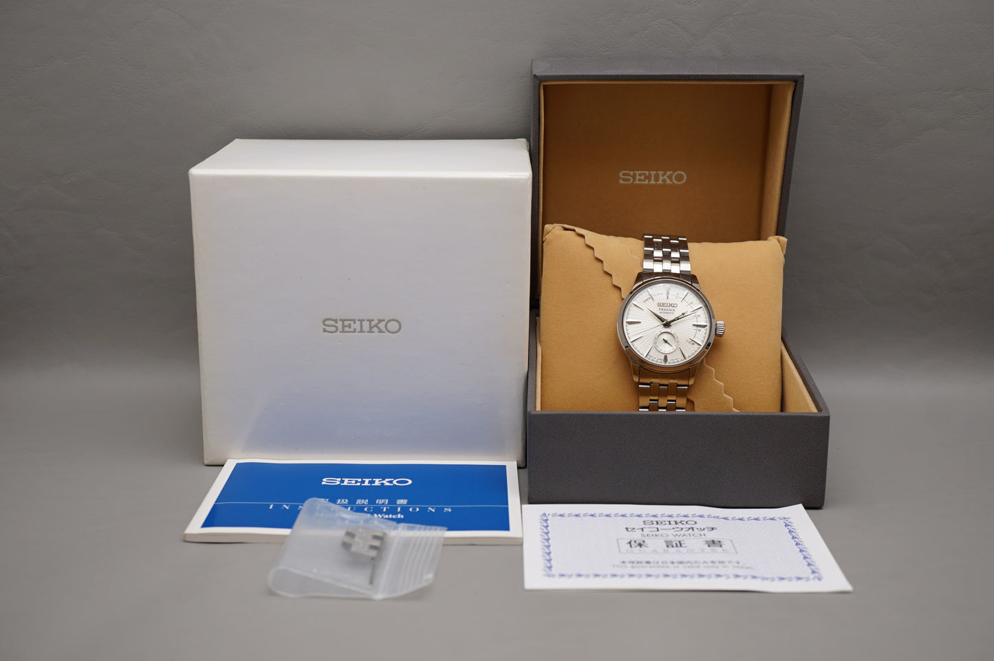 Seiko Presage SARY129 4R57 Cocktail Time Power Reserve Automatic Watch