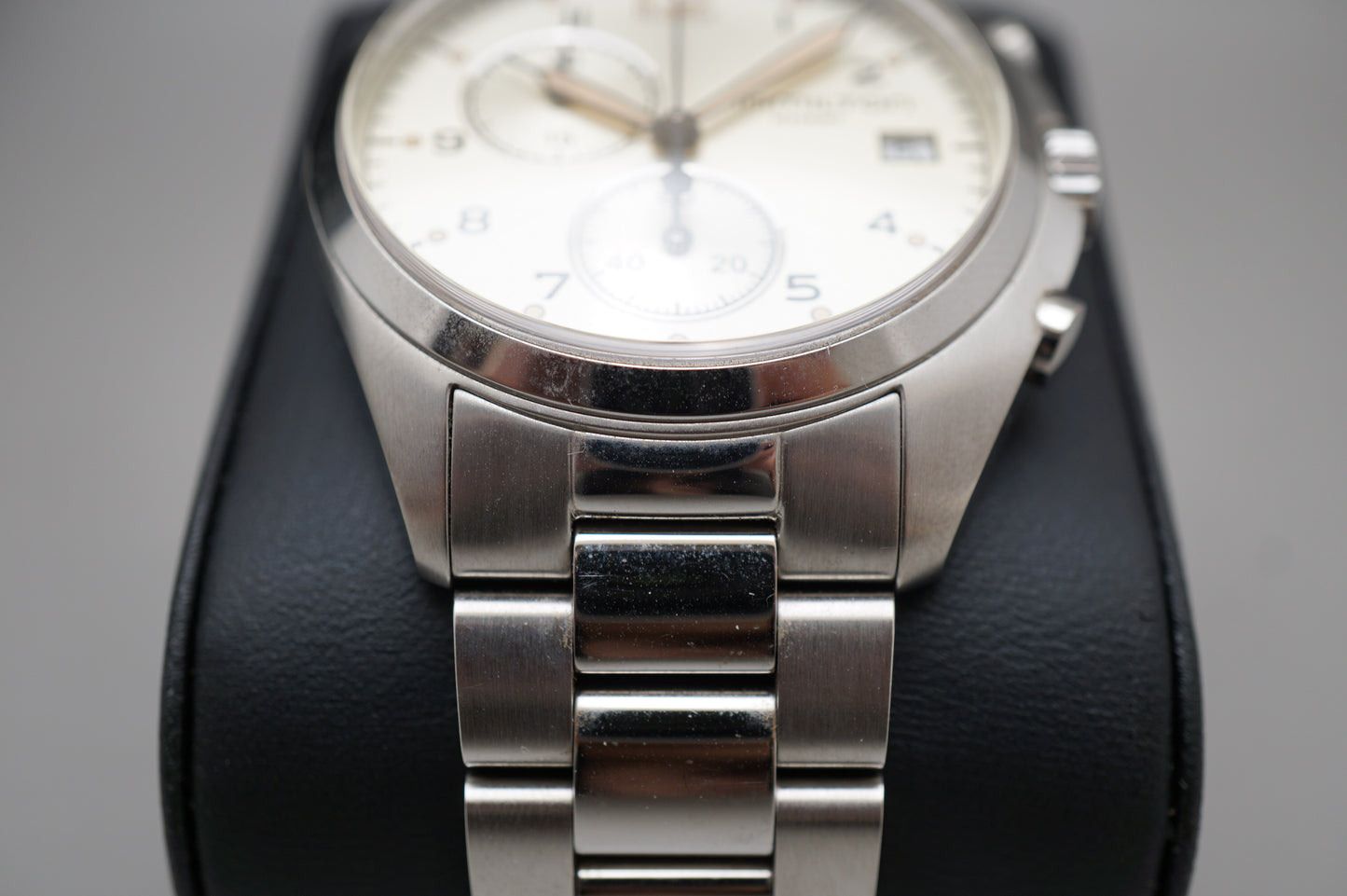 Hamilton Aviation Pilot Pioneer H76512155 Cream Dial Quartz Chronograph Watch