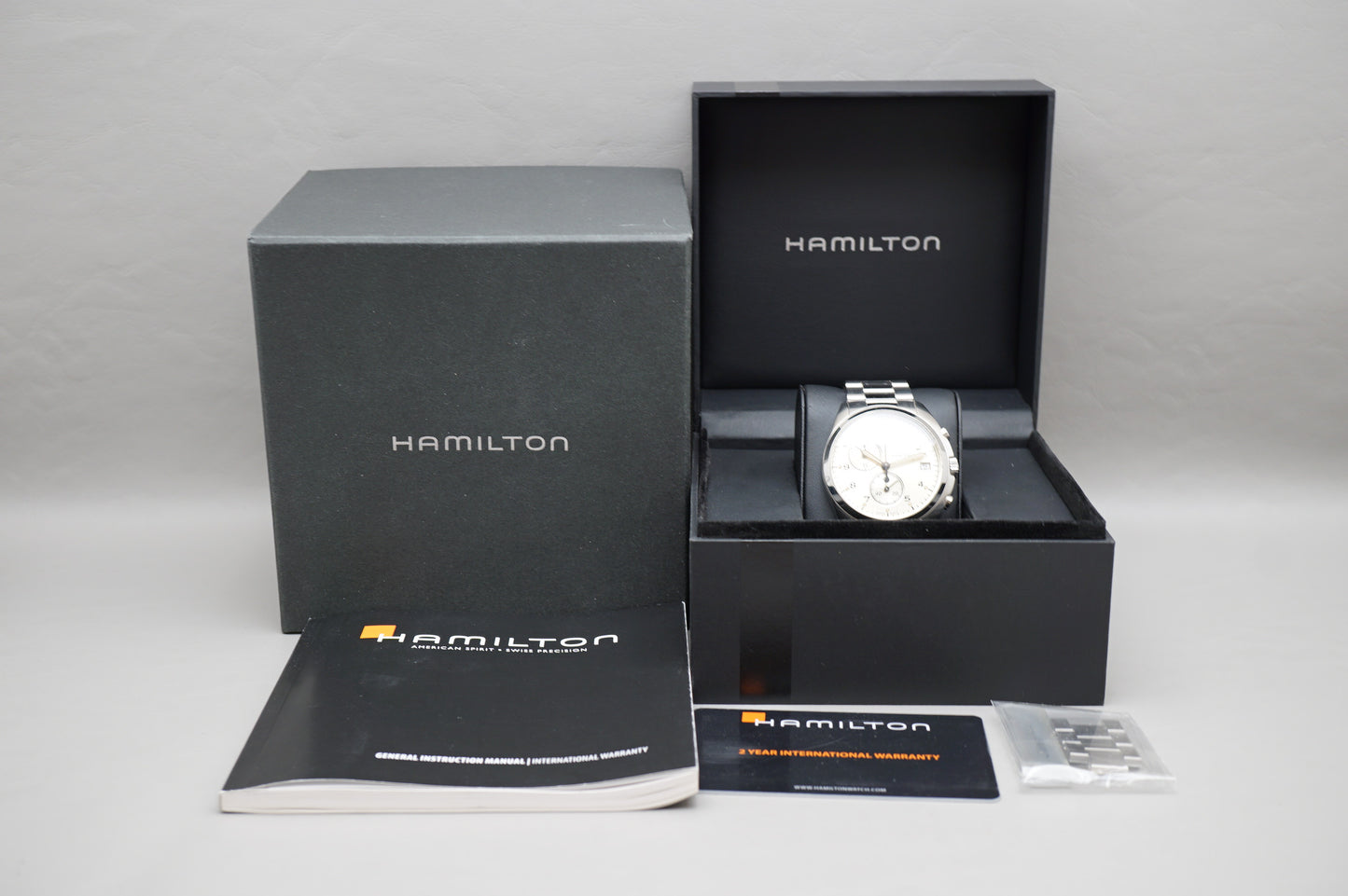 Hamilton Aviation Pilot Pioneer H76512155 Cream Dial Quartz Chronograph Watch