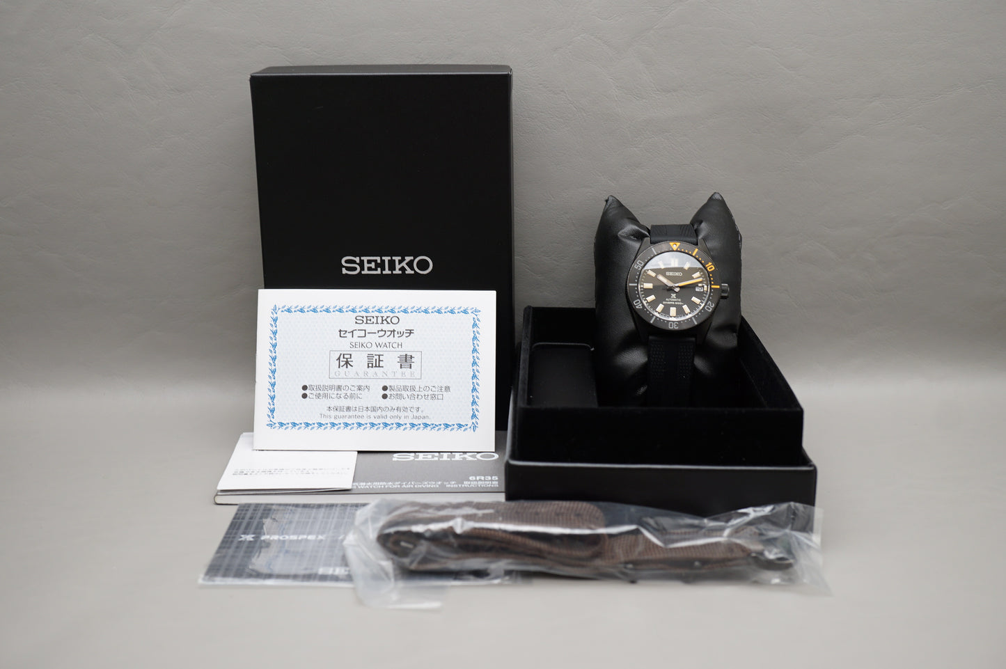 Seiko Prospex SBDC153 6R35 62Mas Black Series Divers 200M Automatic Watch