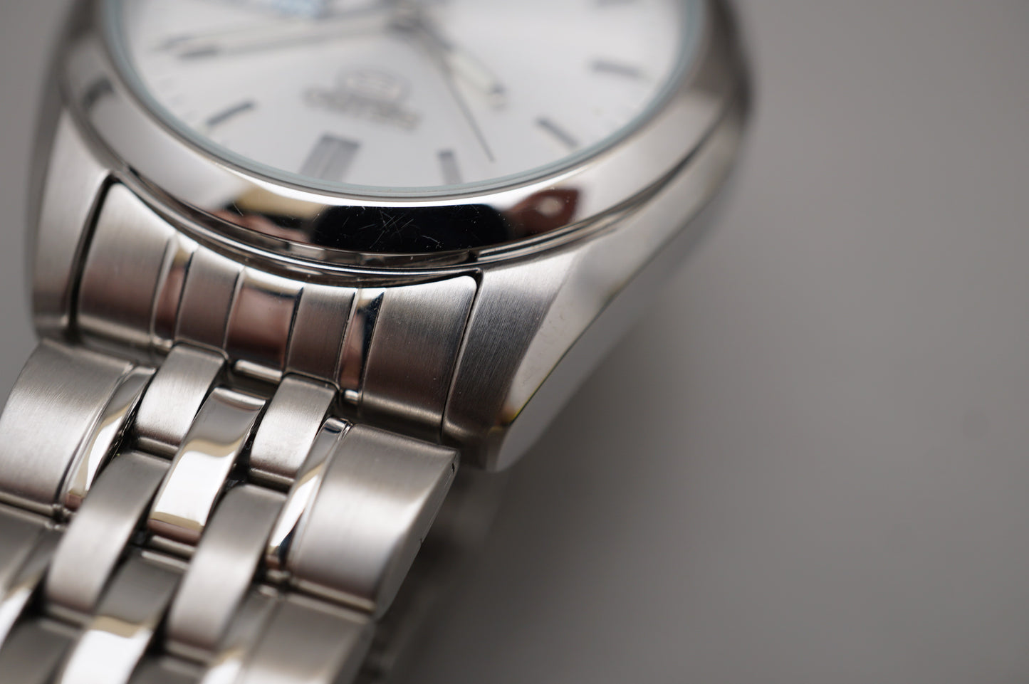 Seiko 5 SNK355K1 7S26 Silver 5 Motif Dial Automatic Watch