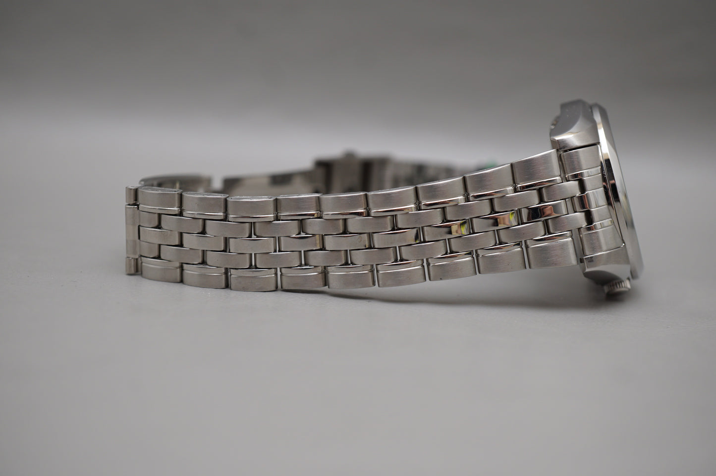 Seiko 5 SNK355K1 7S26 Silver 5 Motif Dial Automatic Watch