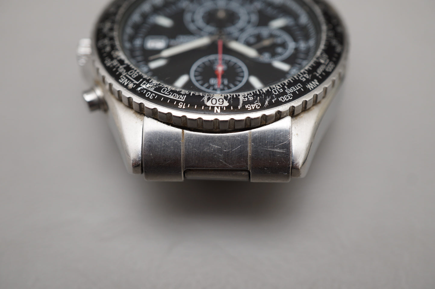 Seiko SND253 7T92 Flightmaster Pilot Chronograph Quartz Watch