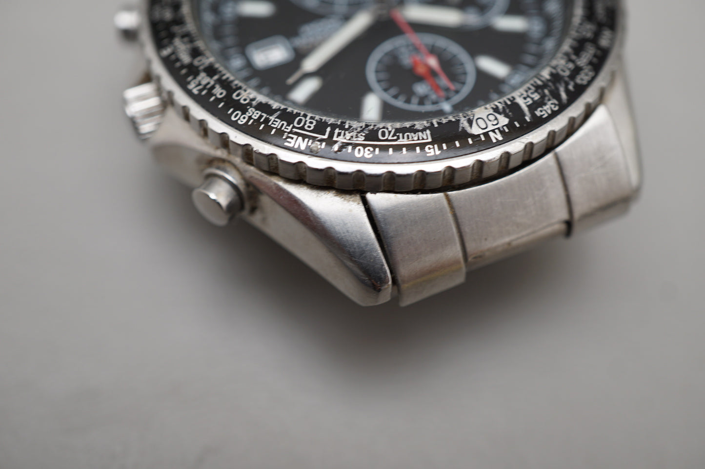 Seiko SND253 7T92 Flightmaster Pilot Chronograph Quartz Watch