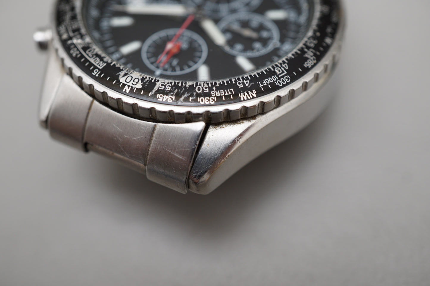Seiko SND253 7T92 Flightmaster Pilot Chronograph Quartz Watch