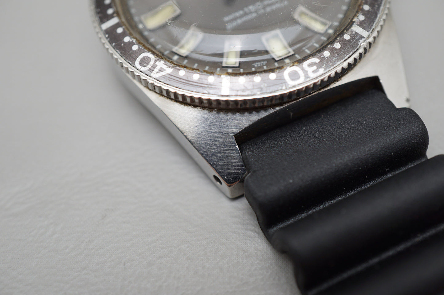 Vintage 1967 Seiko 6217-8001 62MAS Big Crown Horseshoe Automatic Watch
