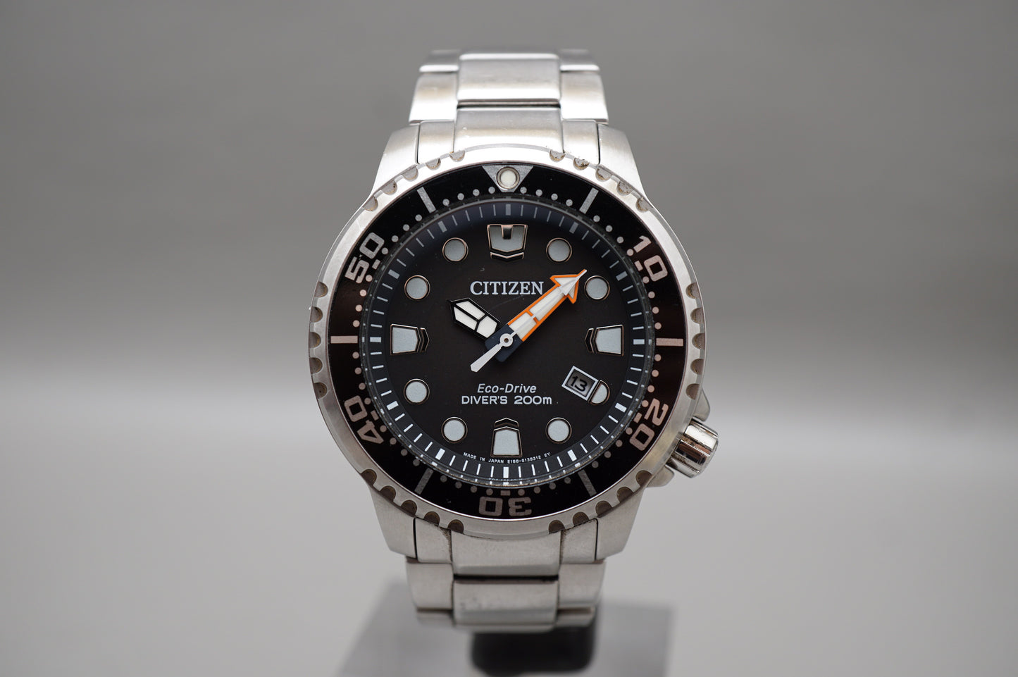 Citizen Promaster E168-S100623 Eco-Drive Black Divers 200M Solar Quartz Watch