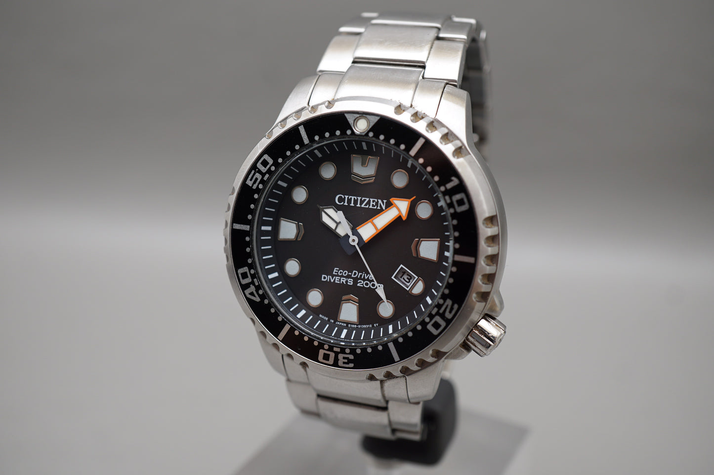 Citizen Promaster E168-S100623 Eco-Drive Black Divers 200M Solar Quartz Watch