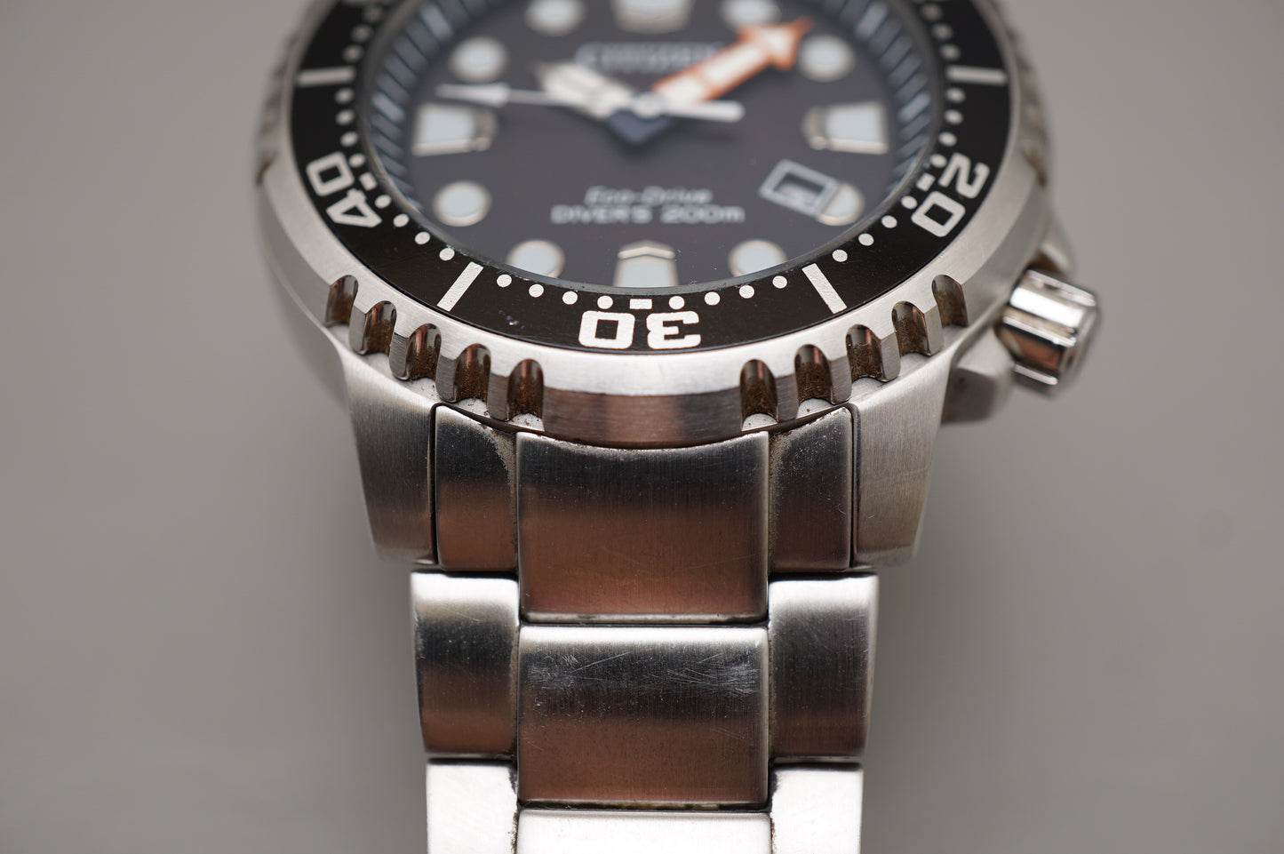 Citizen Promaster E168-S100623 Eco-Drive Black Divers 200M Solar Quartz Watch