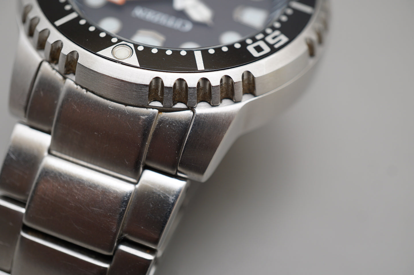 Citizen Promaster E168-S100623 Eco-Drive Black Divers 200M Solar Quartz Watch