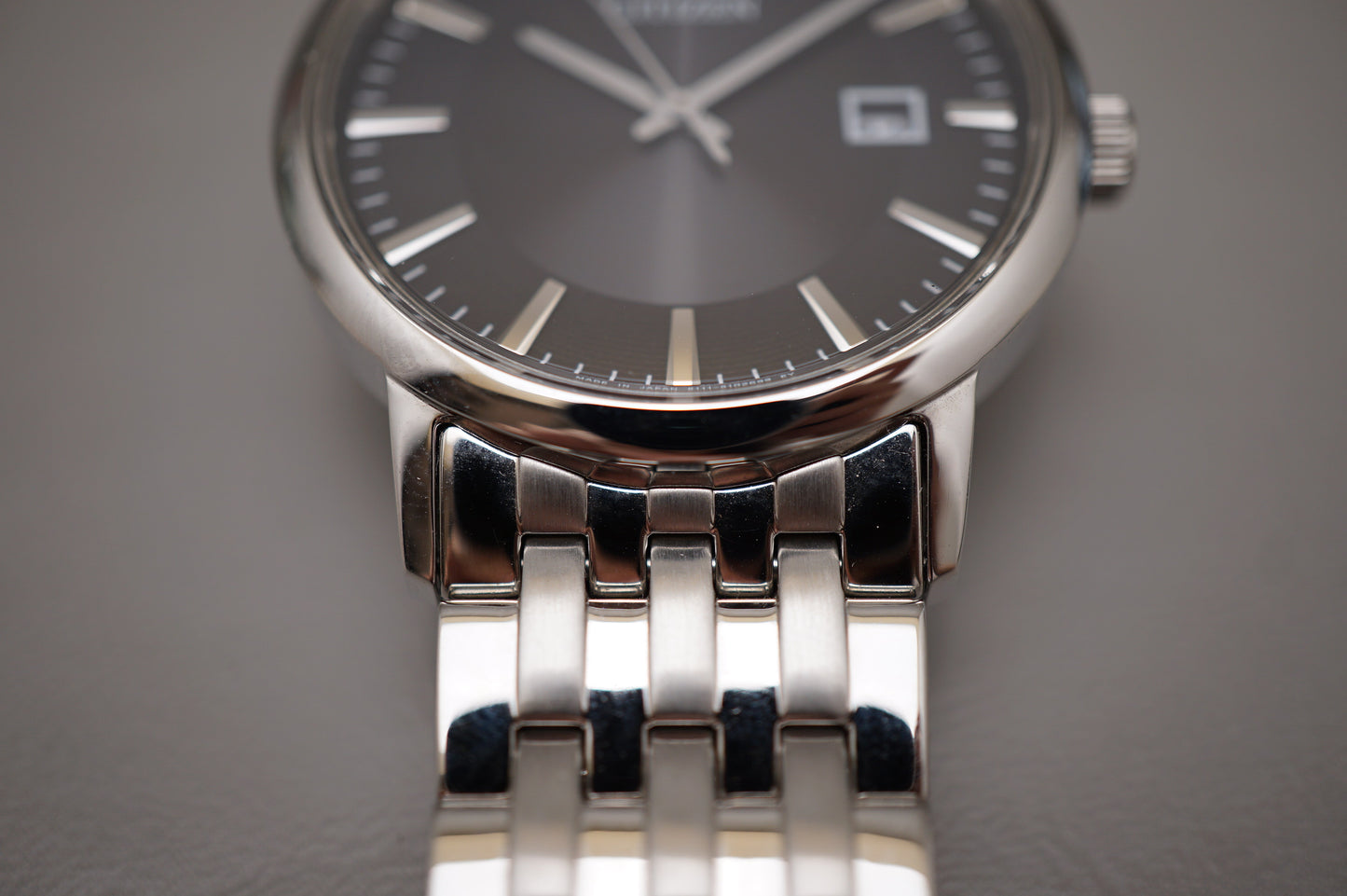 Citizen Eco-Drive E111-S067901 Black Dial Sapphire JDM Solar Quartz Watch
