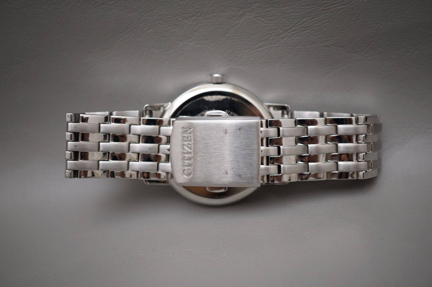 Citizen Eco-Drive E111-S067901 Black Dial Sapphire JDM Solar Quartz Watch