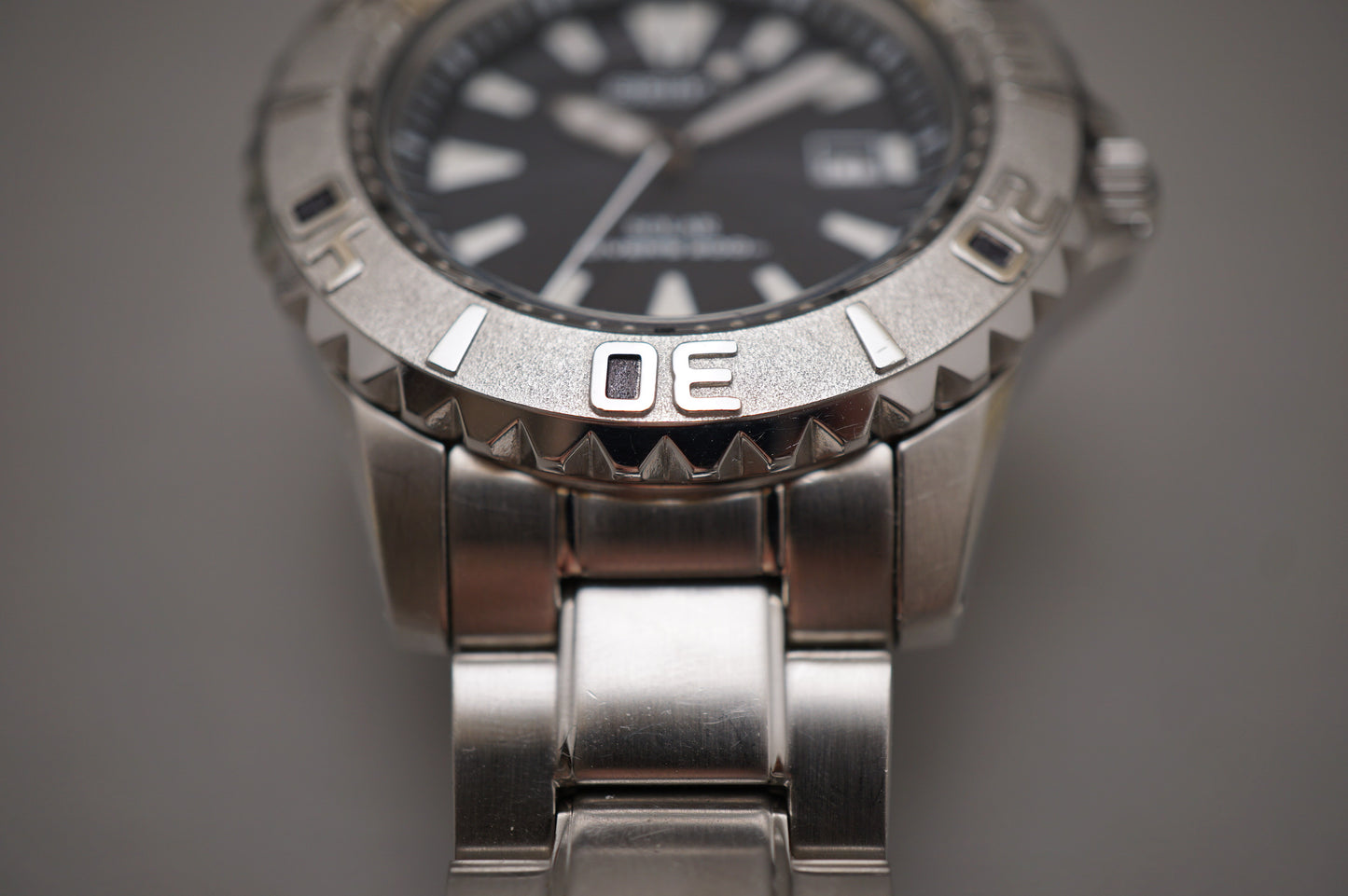 Seiko Prospex SBCB015 V145 Black Dial Divers 200M Solar Quartz Watch