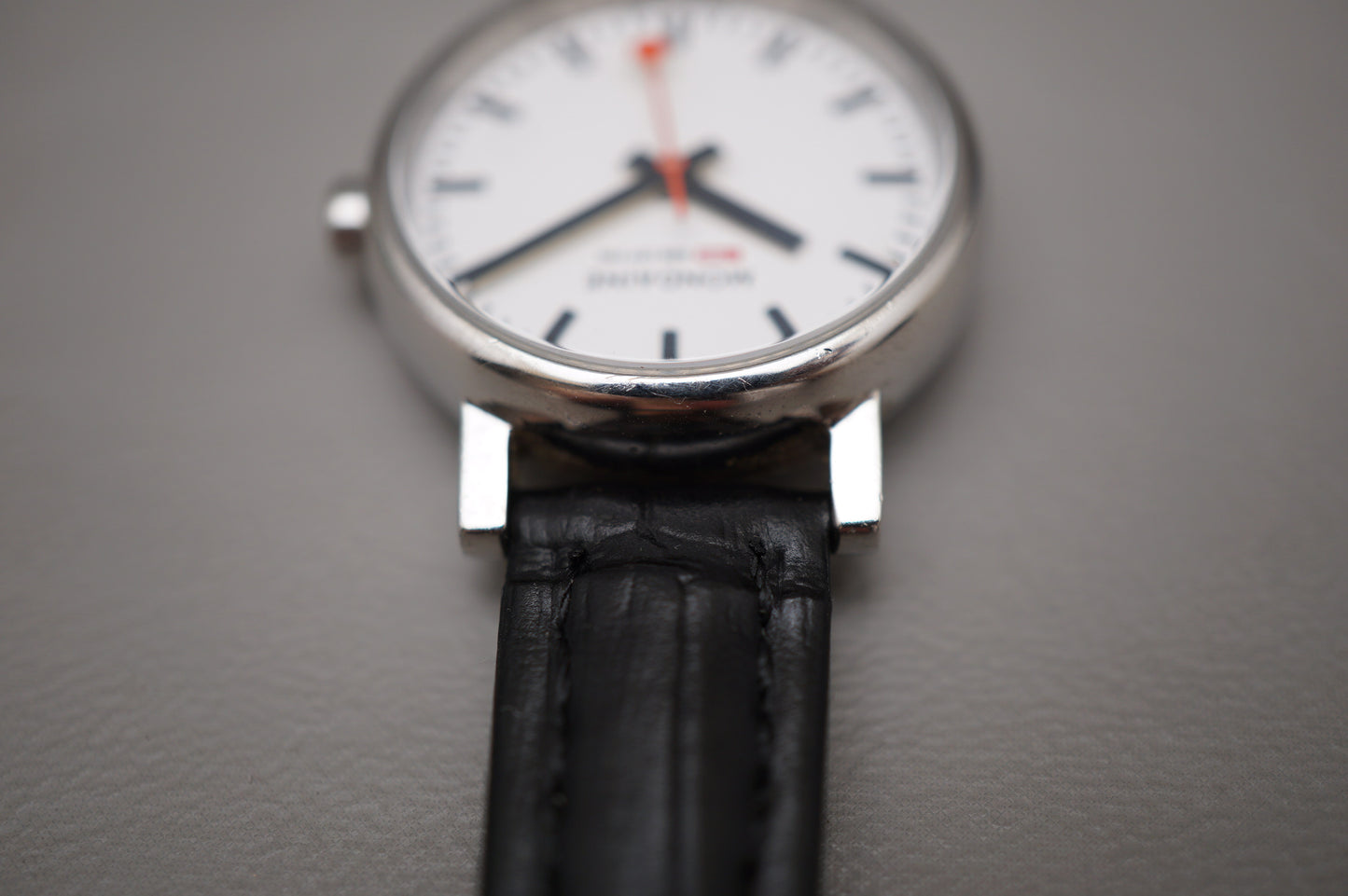 Mondaine 26mm Swiss Railways White Dial Ladies Quartz Watch