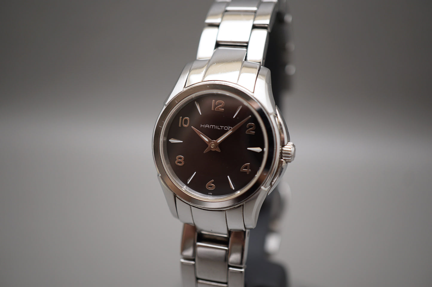 Hamilton Jazzmaster H32211135 Black Dial Swiss Made Ladies Quartz Watch