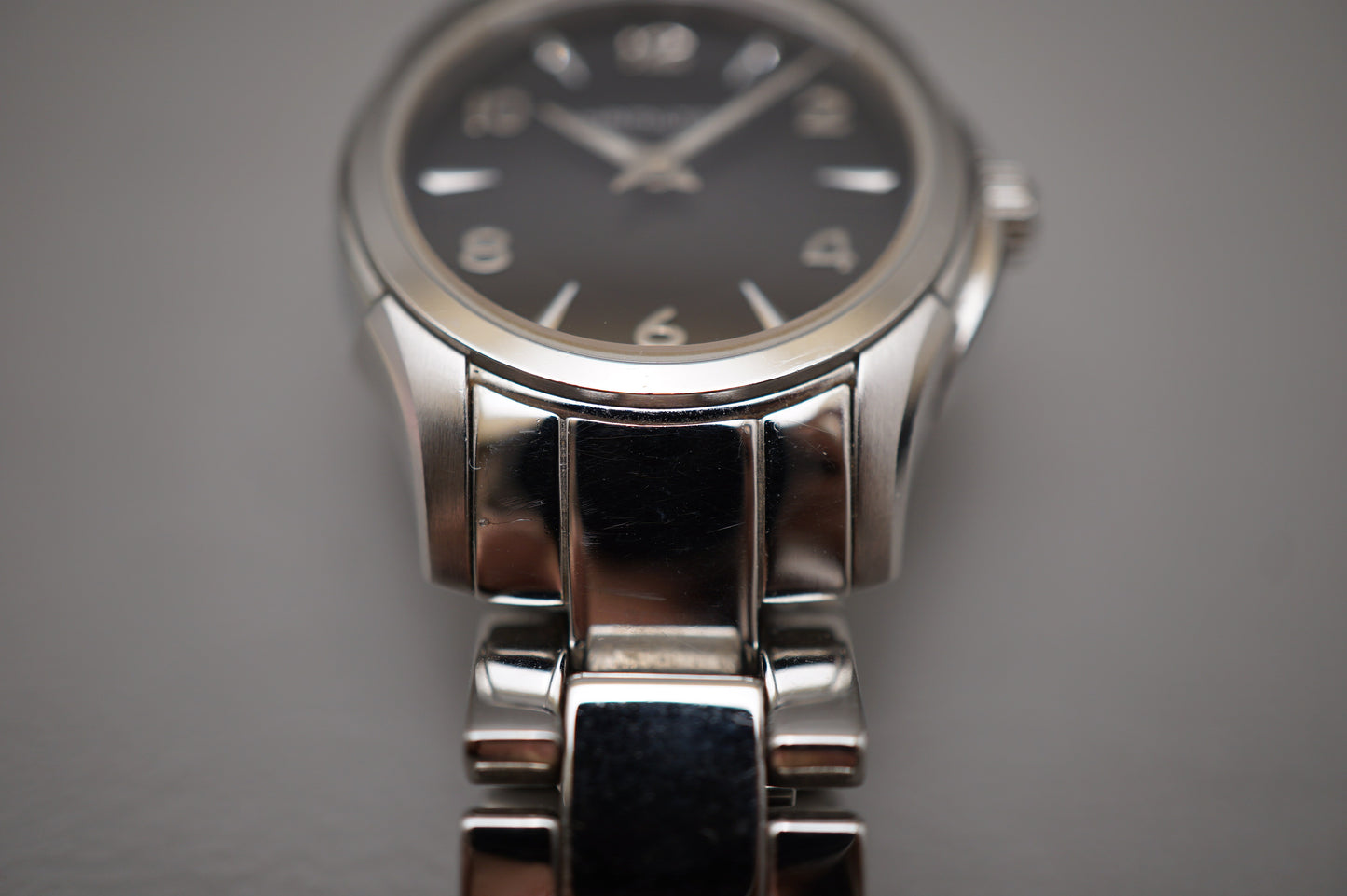 Hamilton Jazzmaster H32211135 Black Dial Swiss Made Ladies Quartz Watch