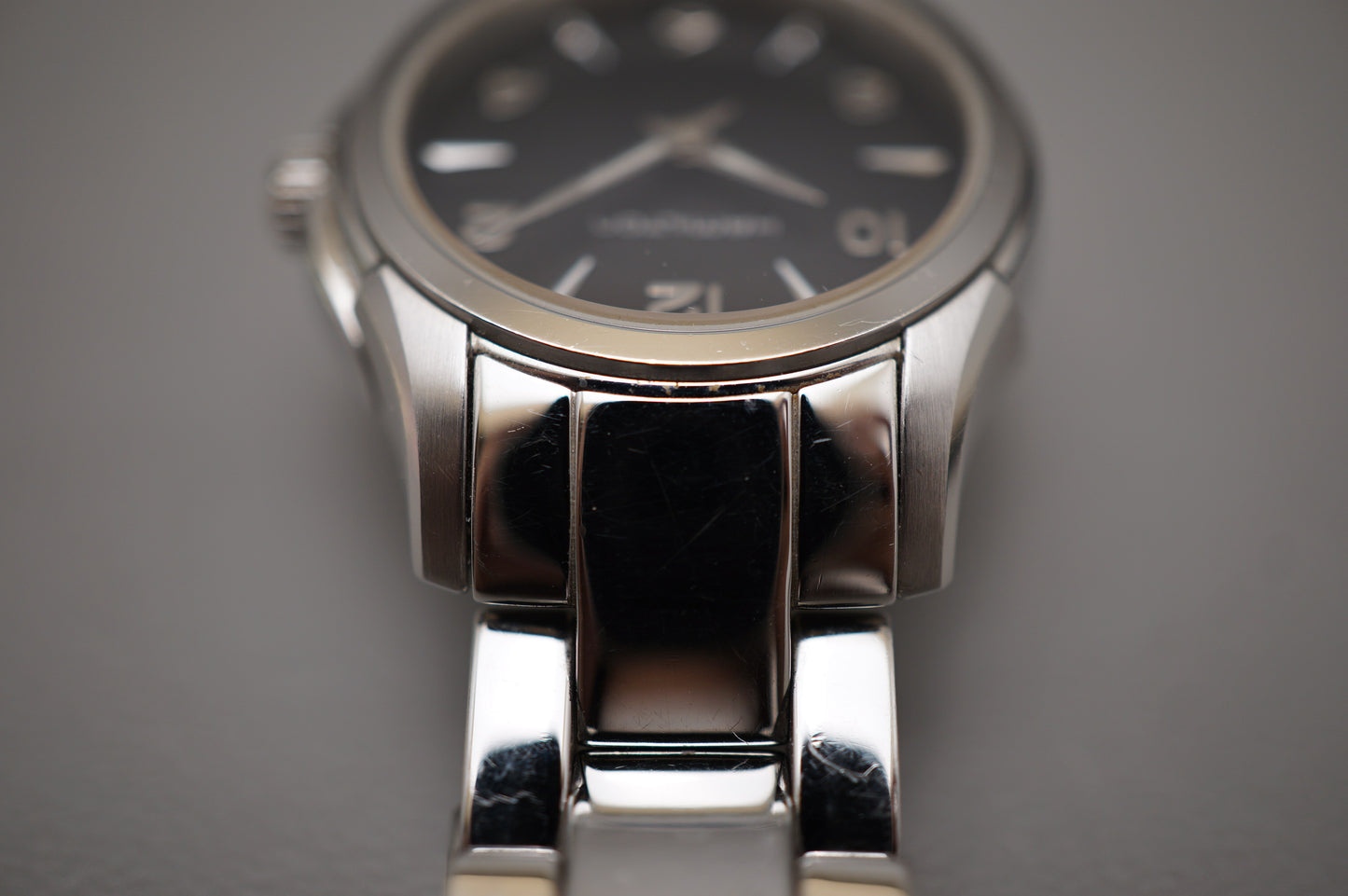 Hamilton Jazzmaster H32211135 Black Dial Swiss Made Ladies Quartz Watch